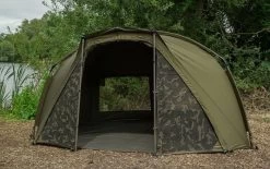 Fox - Frontier Bivvy 25 Fox - Frontier Bivvy -Fishing Shop 4 mozzy mesh infil open door