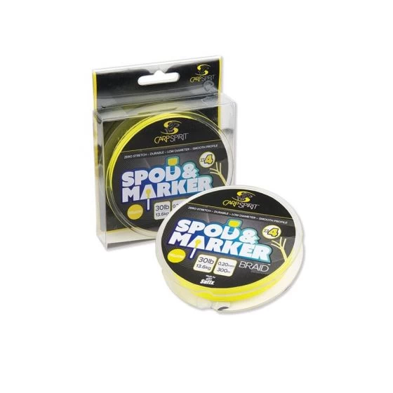 Carp Spirit - Spod & Marker X4 - Yellow - 300m - 0.20 - 30lb 1 Carp Spirit - Spod & Marker X4 - Yellow - 300m - 0.20 - 30lb