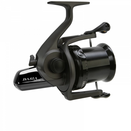 Daiwa - DCR1 Basia Custom Reel - Black Body Black Spool Wooden Handle 2 Daiwa - DCR1 Basia Custom Reel - Black Body Black Spool Wooden Handle - Image 2
