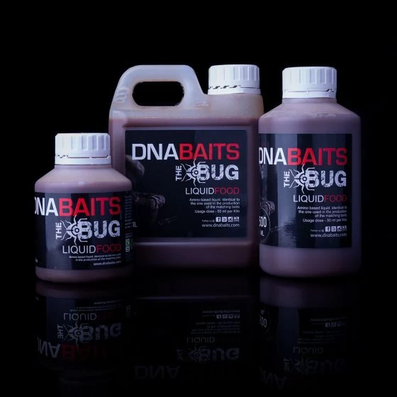 DNA Baits - Liquid Food 250ml - The Bug 1 DNA Baits - Liquid Food 250ml - The Bug