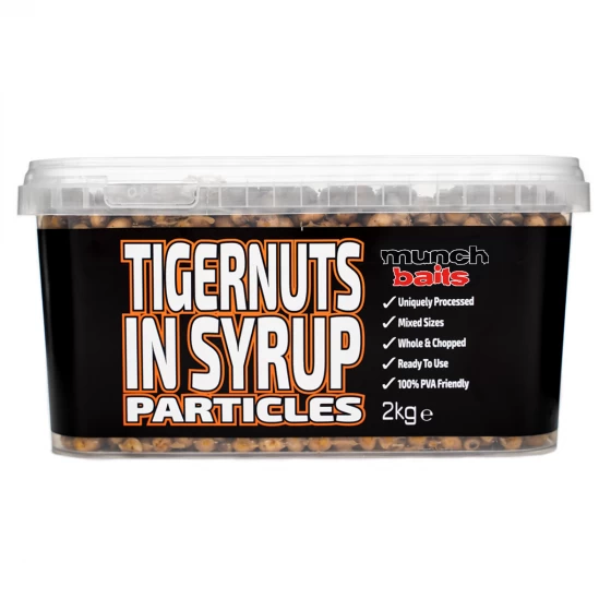 Munch Baits - Tigernuts In Syrup 2kg Particle Bucket 1 Munch Baits - Tigernuts In Syrup 2kg Particle Bucket
